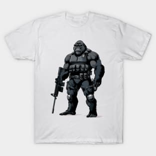 military gorilla T-Shirt